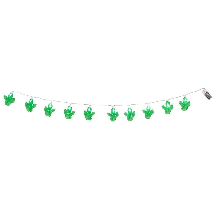 Mexican cactus LED string lights - 140 cm