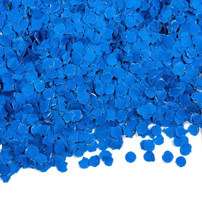 Blue Paper Table Confetti 100g