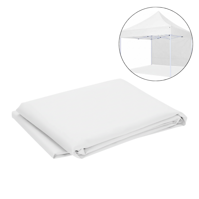 Side Wall for Gazebo 3x2 m White