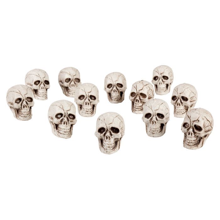 Halloween skulls - 12x