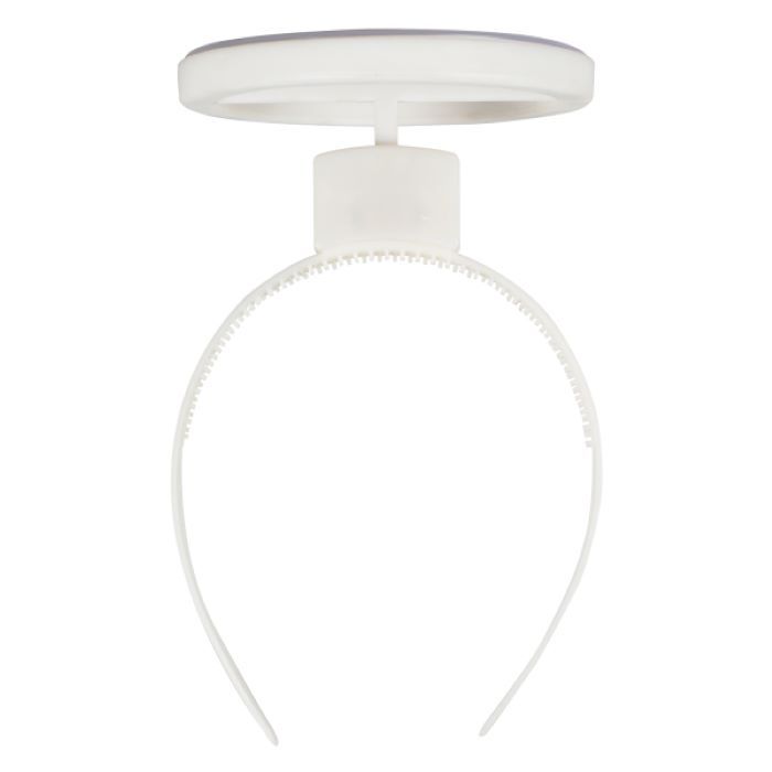 Angel glowing glory hairband white - 20x15.6 cm