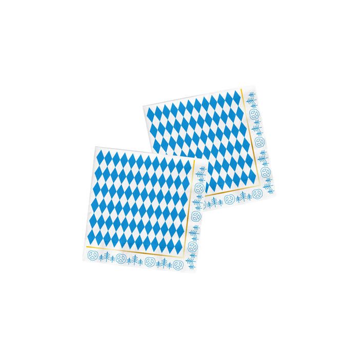 Oktoberfest servietter 20X - 33 x 33cm