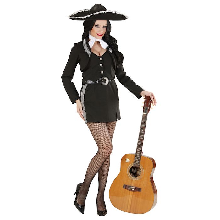 Mariachi Costume Women - 4 pieces