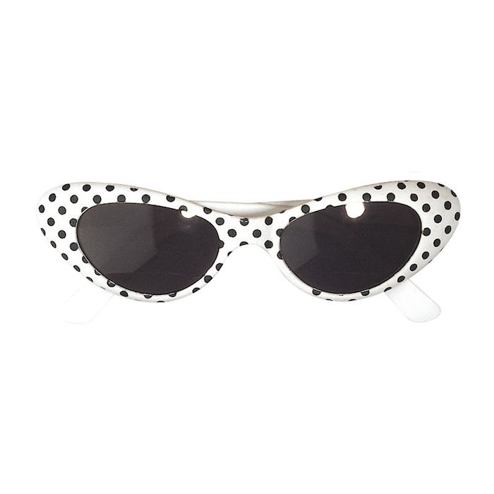 Polka Dot 50's Sunglasses