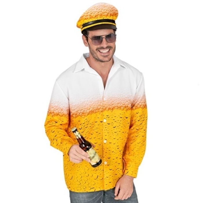 Beer costume and hat for Oktoberfest 