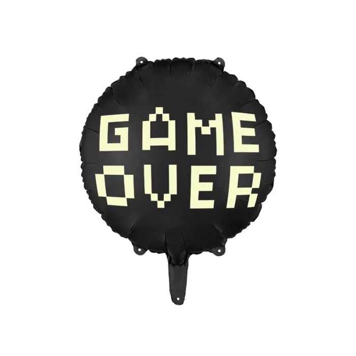 Foil balloon game over 45 cm