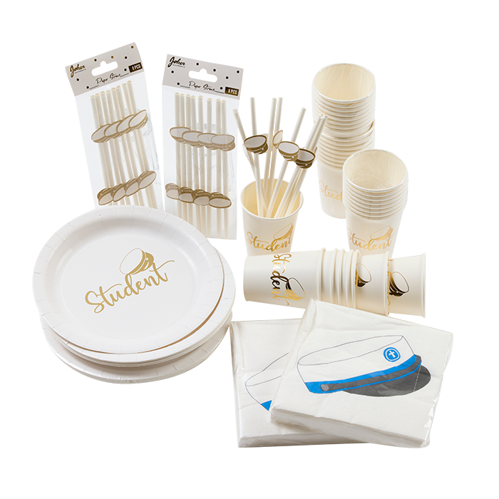 Blue basic graduation journey parent decoration package