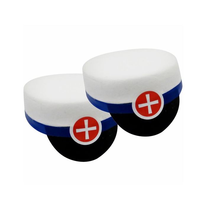 Blue Graduation Cap 2x - 8cm