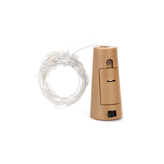 Wine Stopper With LED Light Chain
