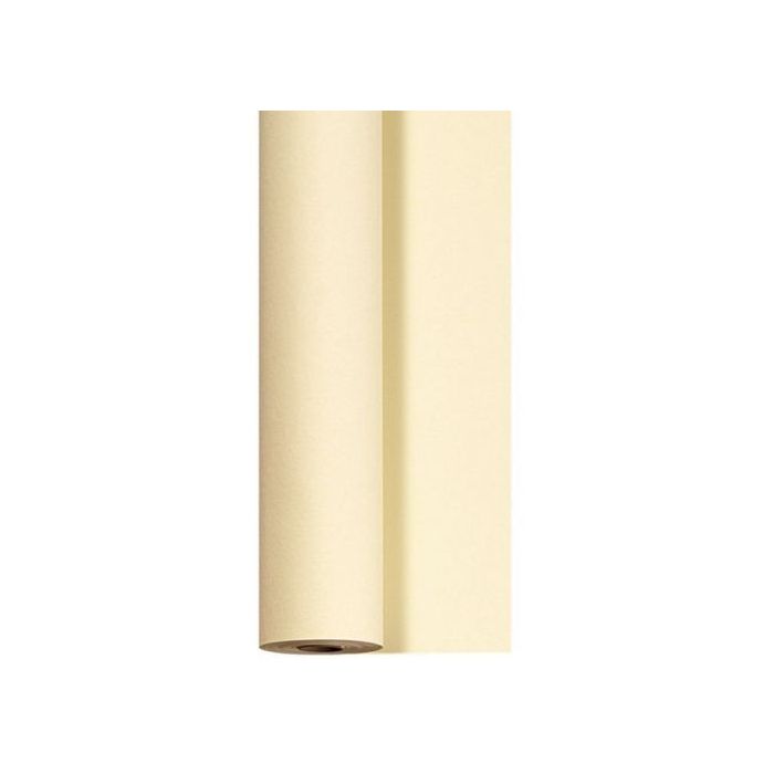 Cream Deluxe Tablecloth Fabric-Like Material 1.2 x 25 meters