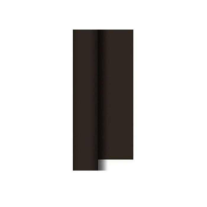 Rulledug sort deluxe stoflignende materiale 1,2 x 25 meter 