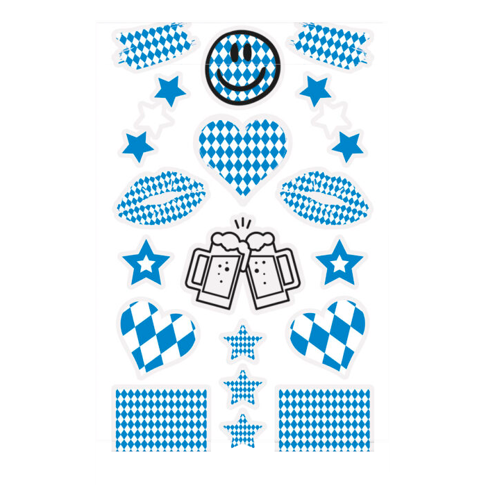 Falske tatoveringer Oktoberfest 12x 