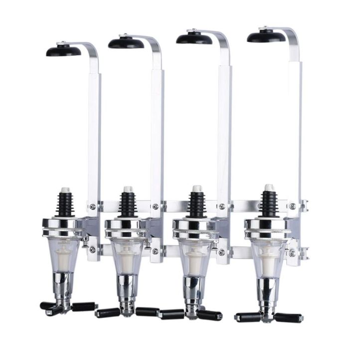 Wall Mounted Liqour Dispenser 4 Bottles
