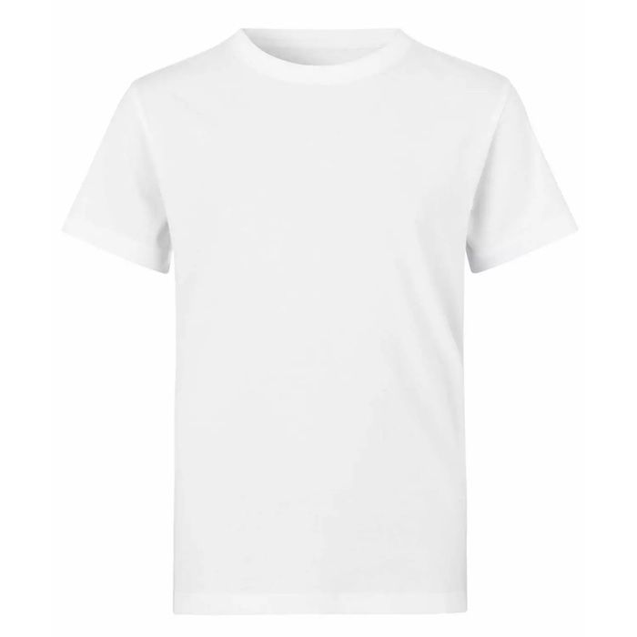 White Basic T-Shirt - Unisex