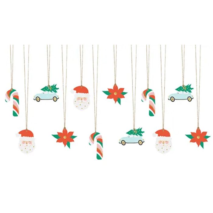 Gift tags with Christmas motifs 12x