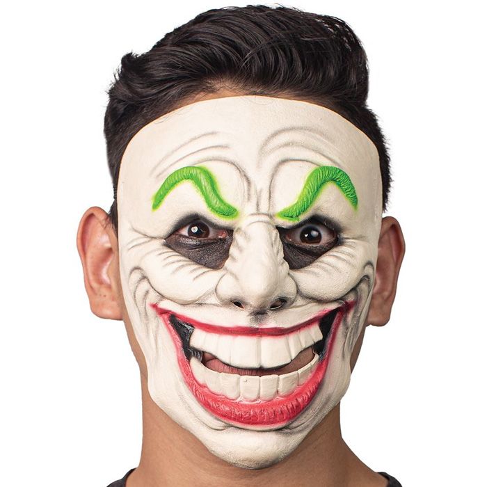 Spooky Jester Clown Mask