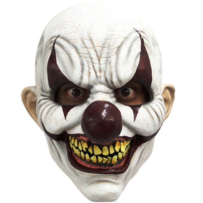 Creepy devil clown mask