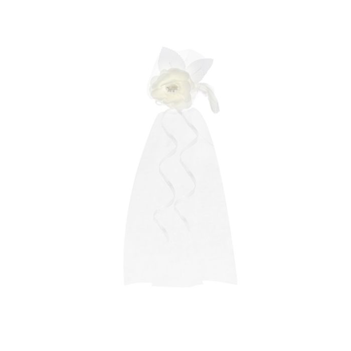 Organza Rosette Bows 2x