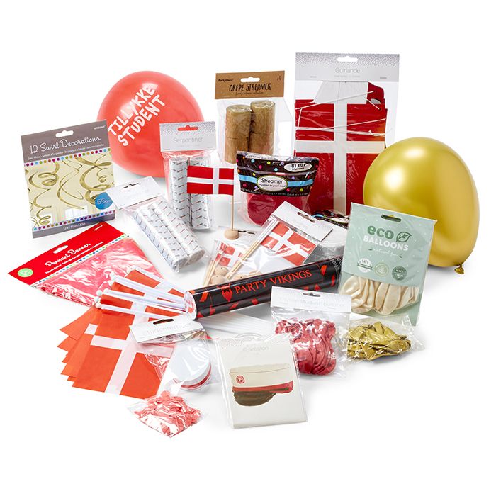 Red Graduate Decoration Package Small