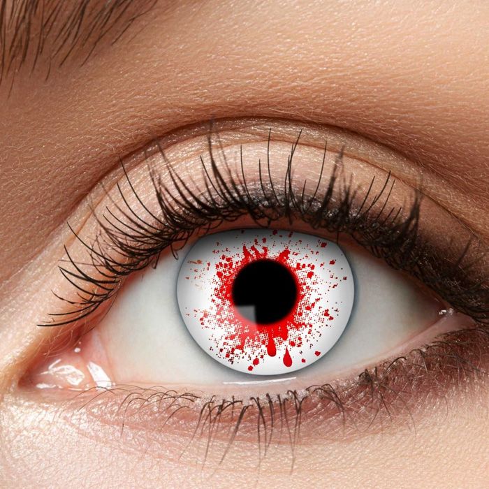 Blood Red Contact Lenses