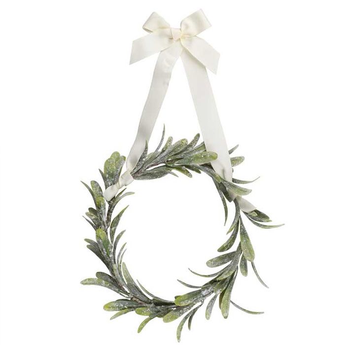 Artificial Mistletoe Wreaths 4x - 10 cm