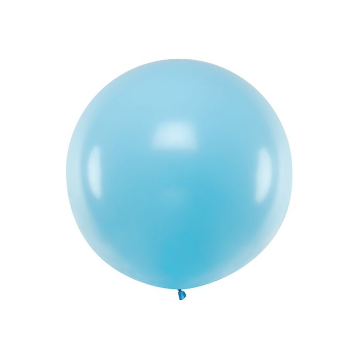 Giant Pastel Light Blue Balloon - 1 Metre