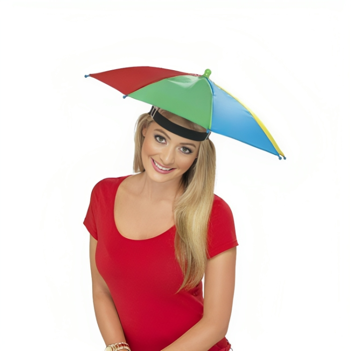 Umbrella hat-Black