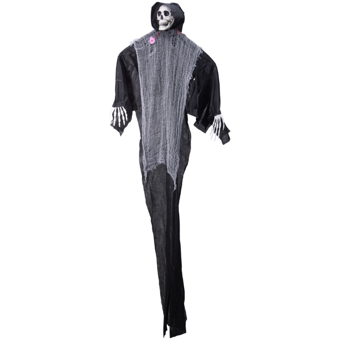 Halloween dekoration hængende skelet 220 cm