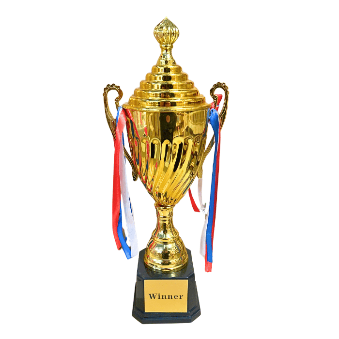 Pokal i guld 36 cm