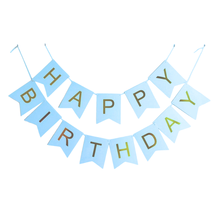 Happy Birthday Paper Garland