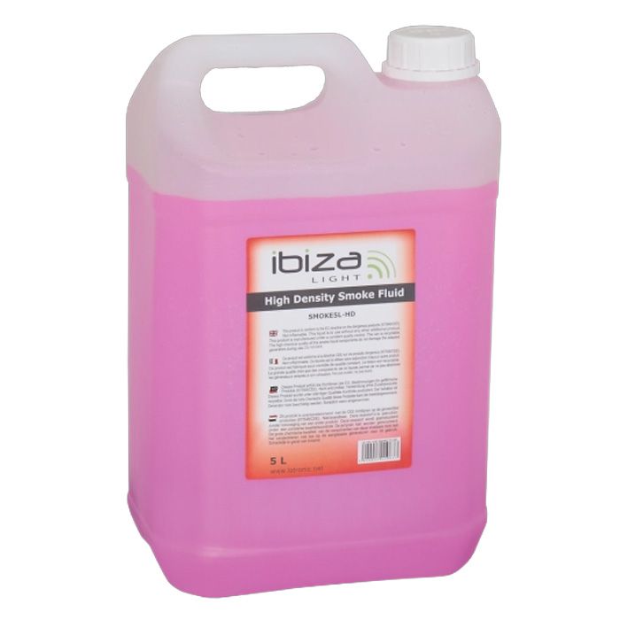 Røgvæske tyk til røgmaskine - 5 liter Ibiza
