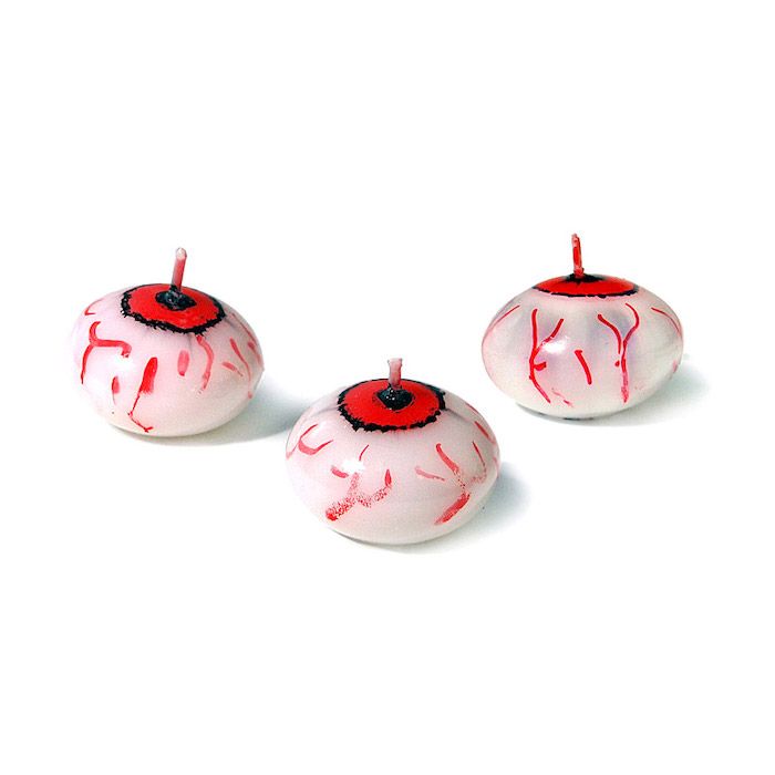 Floating Bloody Eyes 5x Halloween Candles