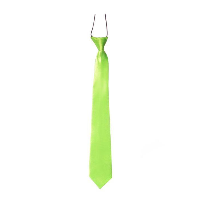 Neon tie 50 cm green