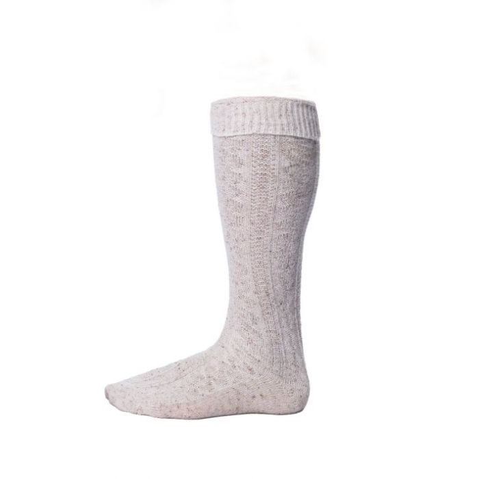 Oktoberfest tyroler knæstrømper deluxe beige