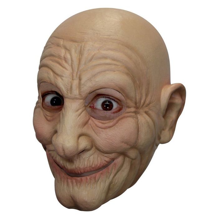 Funny old man mask