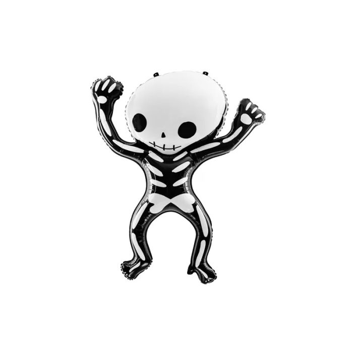 Skeleton balloon in foil - 84x100 cm
