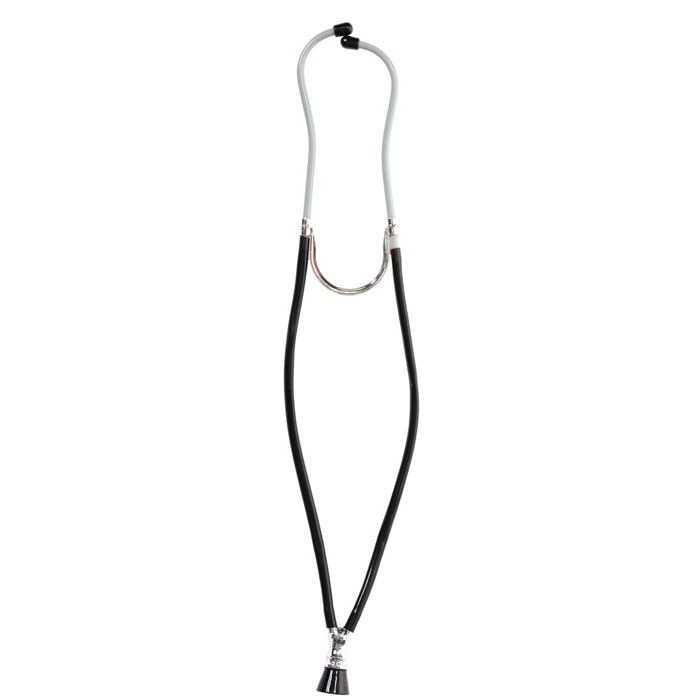 Black stethoscope prop
