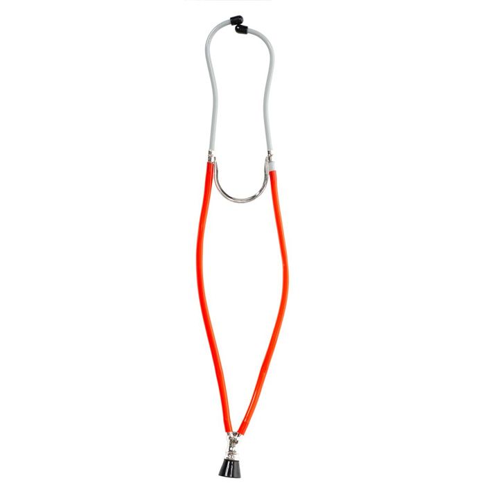 Red stethoscope prop