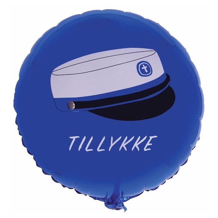 Blue Cap Congratulations Foil Balloon - 45 cm