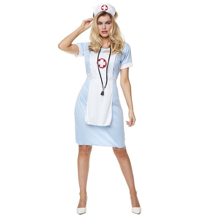 Nurse costume with dress