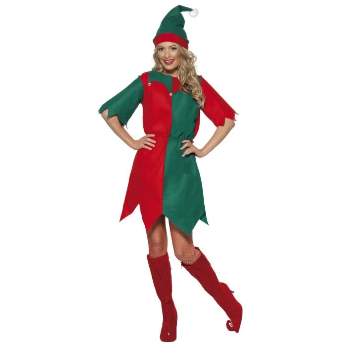 Elf Christmas costume women's