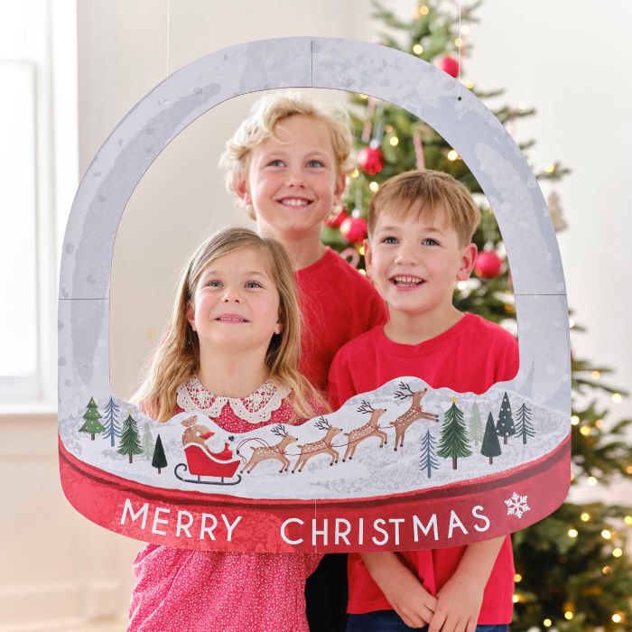 Photo booth Christmas frame 70x70 cm