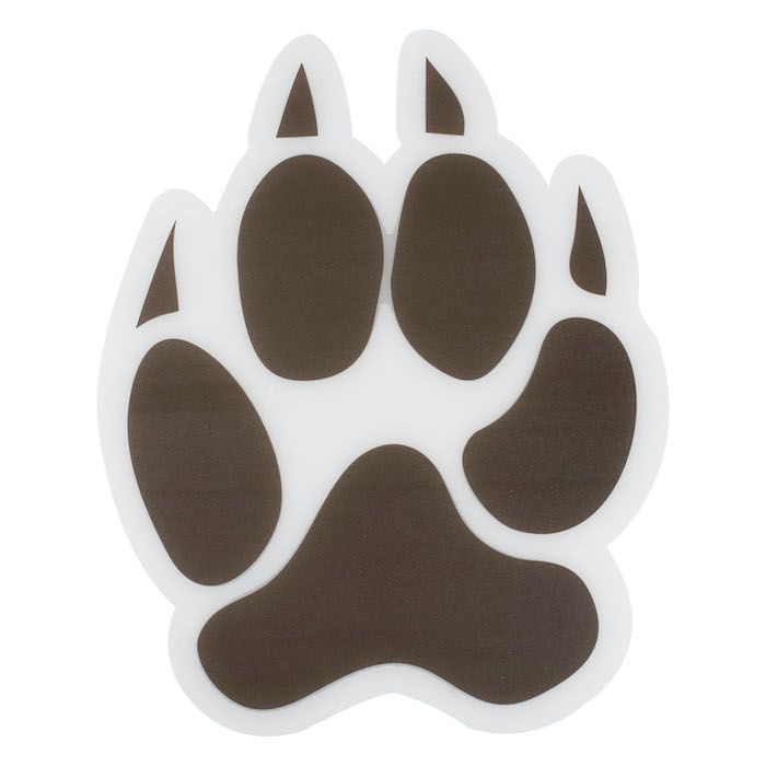 Animal Paw Print Stickers 6x