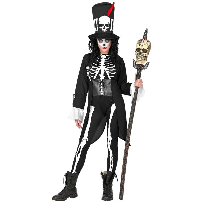 Voodoo Skeleton Lady Costume for Women
