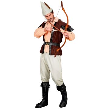 Robin Hood Costume with Waistcoat for Men