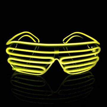 Yellow LED Glasses