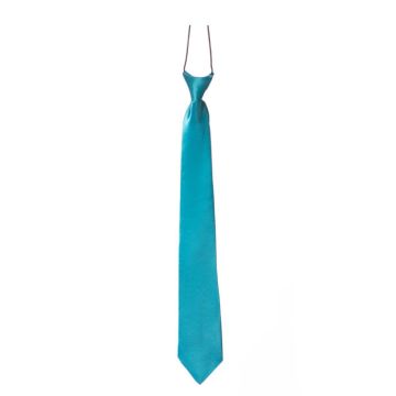 Tie 50 cm turquoise blue