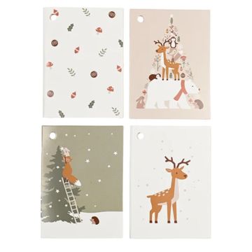 Gift tags with Christmas motifs 16x The Old Pharmacy