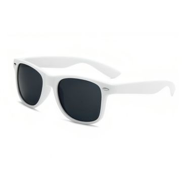 White Wayfarer Sunglasses - One Size