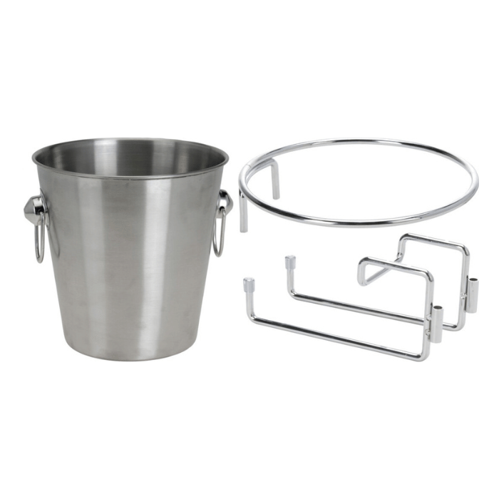 Champagne Cooler with Holder for the Table - 20x20 cm